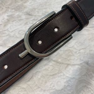 Tory Leather Stirrup Buckle Belt Size 32